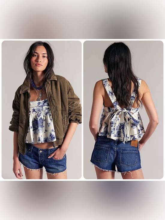 Free People Pants - Free People We The Free Hit The Road Micro Shorts
